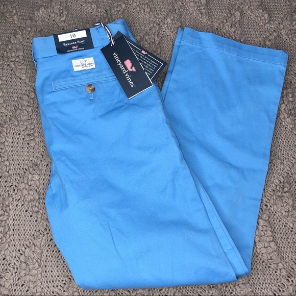 Vineyard Vines Pants Blue Chinos NWT Breaker Pant - Picture 3 of 7